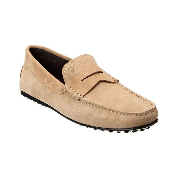 TOD's Other - Tod’S City Gommino Suede Driver, Brown